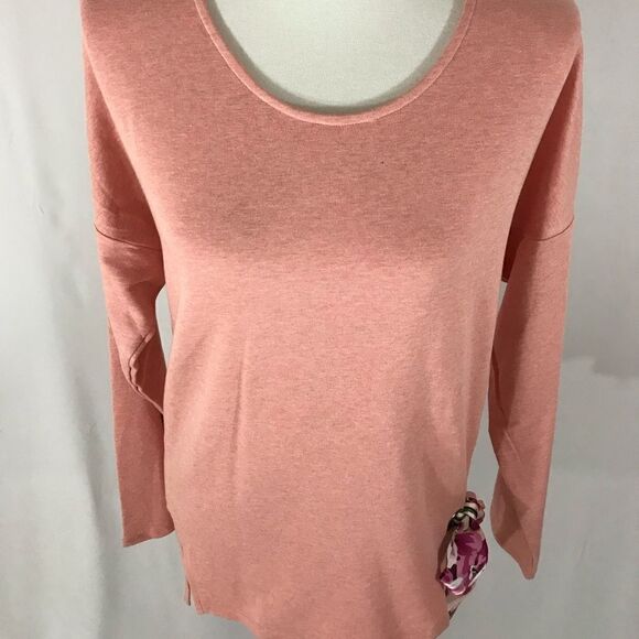 NWT Style & Co Pink Long Sleeve Top - Picture 1 of 8